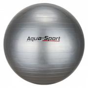 Piłki do ćwiczeń - Piłka Gimnastyczna Aqua-Sport Powerstrech Antiburst Grey 55cm - miniaturka - grafika 1