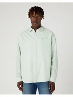 Koszule męskie - Wrangler Koszula W5D6LOX6U 112330800 Turkusowy Relaxed Fit - miniaturka - grafika 1