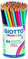 Kredki, ołówki, pastele i pisaki - Kredki Giotto COLORS 3.0 Kubek 84 sztuki - miniaturka - grafika 1