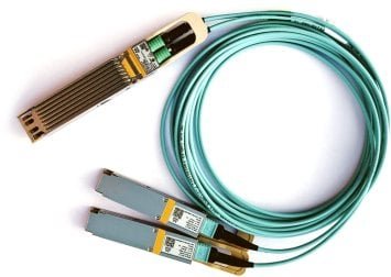 NVIDIA AOC splitter IB twin portHDR400Gb 980-9I11Z-00H005