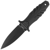 Noże - Nóż Fox FKMD Tactical Elementum Dagger Black PP/TPE, Black Idroglider N690Co (FX-647) - miniaturka - grafika 1