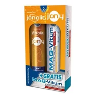 Witaminy i minerały - Jonolit 20 tabletek musujących + Mag-Vitum 20 tabletek musujących [ZESTAW] - miniaturka - grafika 1