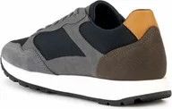 Trampki męskie - Męskie trampki Geox Vicenda Grey - 40 - miniaturka - grafika 1