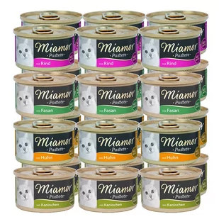 Miamor Pastete Mix smaków 24x85g puszka - Mokra karma dla kotów - miniaturka - grafika 1