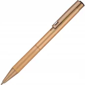 Długopisy - PÓŁŻELOWY DŁUGOPIS AUTOMATYCZNY elegancki stylowy - miniaturka - grafika 1