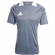 Koszulki męskie - Koszulka męska adidas Tiro 24 Competition Training szara IV6969 XL - miniaturka - grafika 1