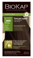 Farby do włosów i szampony koloryzujące - Bios Line S.P.A Biokap Nutricolor Rapid 4.05 Kawowy brąz 135 ml - miniaturka - grafika 1