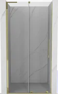 Ścianki i drzwi prysznicowe - Mexen Velar L drzwi prysznicowe rozsuwane 120 cm, transparent, złote - 871-120-003-01-50 - miniaturka - grafika 1
