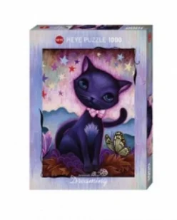 Heye 1000 EL. Czarny kotek WZHEYT0UJ024162 - Puzzle - miniaturka - grafika 3