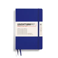Notesy i bloczki - Notatnik Leuchtturm1917 Paperback B6+, Twarda Oprawa, Linie, Ink - miniaturka - grafika 1