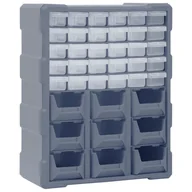 Skrzynki i torby narzędziowe - vidaXL vidaXL Organizer z 39 szufladkami 38x16x47 cm - miniaturka - grafika 1