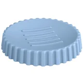 Mydelniczki i dozowniki mydła - Wenko Allstar Mydelniczka okrągła Minas kolor niebieski 11 cm 23034100 - miniaturka - grafika 1