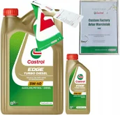 Oleje silnikowe - Castrol Edge Turbo Diesel 5W40 6L Mb 226.5/ 229.31/ 229.51 Zawieszka - miniaturka - grafika 1