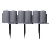 Ogrodzenia - Prosperplast Palisada IPAL6 szary 14012 14012 - miniaturka - grafika 1