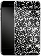 Etui i futerały do telefonów - Silikonowe etui na telefon komórkowy Black French Lillies Apple iPhone 7/8/SE (2020) - miniaturka - grafika 1