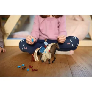 Schleich Sofia's Beauties Zestaw startowy Leo i Rocky 42586 - Figurki dla dzieci - miniaturka - grafika 5