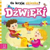 Książki edukacyjne - Co kryją okienka? Dźwięki - miniaturka - grafika 1