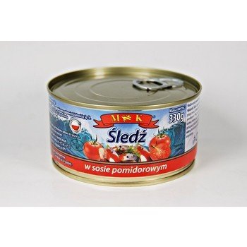 Mk Śledź W Sosie Pomidorowym 330 G