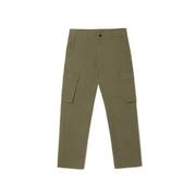 Spodnie sportowe męskie - Cropp - Ciemnozielone spodnie comfort cargo - Khaki - miniaturka - grafika 1