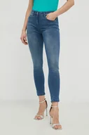 Spodnie damskie - Patrizia Pepe jeansy damskie medium waist - miniaturka - grafika 1