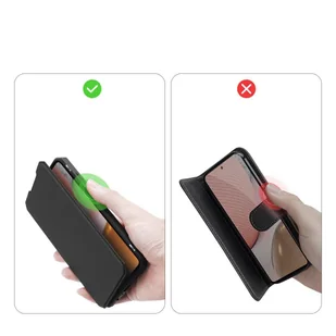 Dux Ducis Skin X kabura etui pokrowiec z klapką Samsung Galaxy A72 4G czarny - Etui i futerały do telefonów - miniaturka - grafika 9