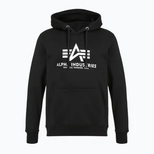 Bluza męska Alpha Industries Basic black - Bluzy męskie - miniaturka - grafika 1