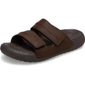 Sandały męskie - Crocs Sandały męskie Yukon Vista LR II, Espresso, 40 EU, Espresso, 41/42 EU - miniaturka - grafika 1