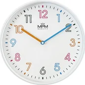 Zegary - MPM Zegar ścienny MPM E01.4432.00 30 cm czytelny cichy - miniaturka - grafika 1