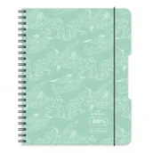 Zeszyty szkolne - Herlitz Brulion na spirali A5 kratka 80 kartek 2 szt. - miniaturka - grafika 1