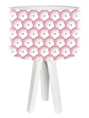 Lampy stojące - Macodesign Lampa biurkowa Dziewczęce kwiatuszki mini-foto-248w, 60 W - miniaturka - grafika 1