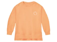 Swetry dla dziewczynek - pepperts!® Bluza dresowe dziewczęca z nadrukiem (158/164, Pomarańczowy) - miniaturka - grafika 1