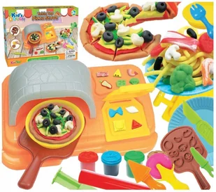 Ciastolina ciastomasa PIEC DO PIZZY ciasto masa plastyczna plastelina - Masy plastyczne - miniaturka - grafika 1
