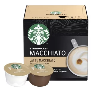 Nescafe STARBUCKS Kapsułki Dolce Gusto STARBUCKS Latte Macchiato 12 sztuk 7770-uniw - Kawa w kapsułkach i saszetkach - miniaturka - grafika 1