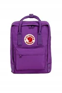Plecaki - KANKEN FJALLRAVEN FIOLETOWY PLECAK Z KIESZONKĄ I LOGO I1D - miniaturka - grafika 1