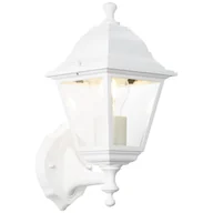 Lampy ogrodowe - Kinkiet na ścianę Nissie 90991A05 Brilliant zewnętrzny latarnia biały - miniaturka - grafika 1