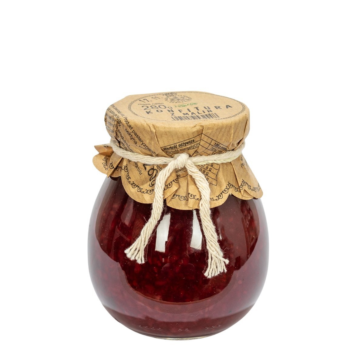 Konfitura z malin Nadwarciańskie Specjały 280g