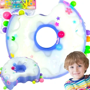 GNIOTEK ANTYSTRESOWY SENSORYCZNY DONUT PĄCZEK Z POSYPKĄ SQUISHY DONAT - Zabawki zręcznościowe GNIOTEK ANTYSTRESOWY SENSORYCZNY DONUT PĄCZEK Z POSYPKĄ SQUISHY DONAT - Zabawki zręcznościowe - miniaturka - grafika 1