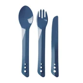 Kuchnia turystyczne i akcesoria - Lifeventure Sztućce turystyczne Ellipse Cutlery Set Granatowy - miniaturka - grafika 1