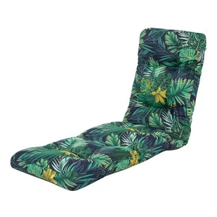 Poduszka na leżak Alabama K2 175 x 48 x 8/10 cm zielony - Poduszki ogrodowe - miniaturka - grafika 1