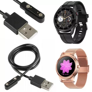 ŁADOWARKA KABEL USB DO SMARTWATCH  K55 K28 K27 K22 L13 L19 DT95 R2 K56 PRO - Akcesoria do smartwatchy - miniaturka - grafika 1
