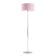Lampy stojące - Lampa podłogowa LYSNE Werona, 60 W, E27, jasnoróżowa/chrom, 156x40 cm - miniaturka - grafika 1