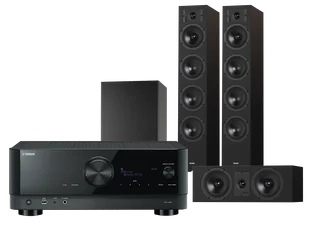 Kino domowe Yamaha RX-V6A (czarny) + Diva 6 + 7 (czarny) + BASSO 880 (czarny) - Kino domowe - miniaturka - grafika 1