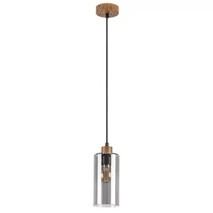 Rabalux 72141 - Żyrandol na lince TANNO 1xE27/25W/230V dąb - Lampy sufitowe - miniaturka - grafika 1