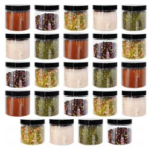 PLASTIKOWY POJEMNIK SŁOIK NA PRZYPRAWY 200ML - Pojemniki kuchenne - miniaturka - grafika 1