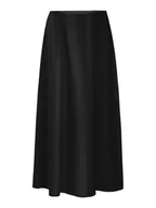 Spódnice - ONLY Spódnica maxi Nova 15357477 Czarny Regular Fit - miniaturka - grafika 1