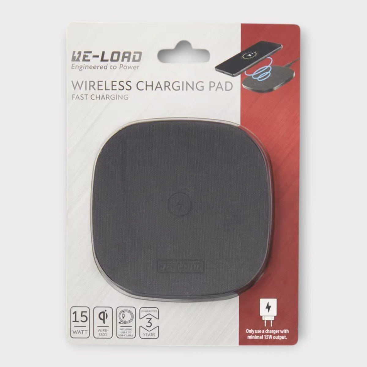 Wireless Charging Pad 15W Re-Load