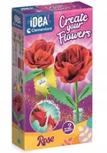 Zabawki kreatywne - Mini Fabryka Kwiatów - Róża Clementoni - zabawka - miniaturka - grafika 1
