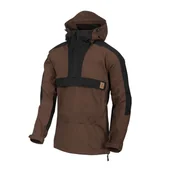 Odzież taktyczna i umundurowanie - Helikon - Kurtka Anorak Woodsman - Earth Brown/Czarna - KU-WDN-DC-0A01B - miniaturka - grafika 1