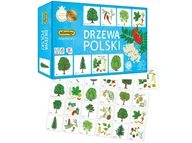 Gry planszowe - Adamigo memory gra planszowa drzewa Polski - miniaturka - grafika 1