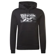 Bluzy sportowe damskie - Bluza z kapturem Reebok Camo, Mężczyźni - miniaturka - grafika 1